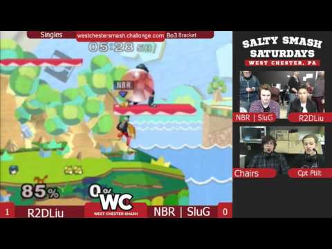 WCS 1/2/2016 Singles Bracket: R2DLiu (Fox/Marth) vs NBR | SluG (Fox Green)