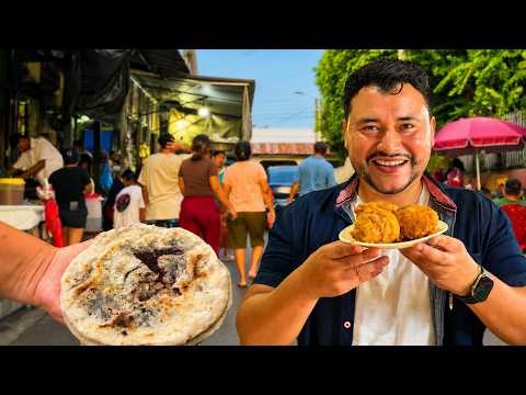 LOS TRADICIONALES BUÑUELOS y la PUPUSERA MAS RAPIDA en EL SALVADOR