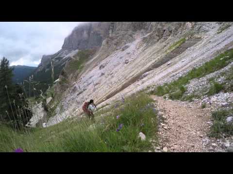 Lagazuoi tunnels - Rifugio Pomedes (Dolomiti, Italia)