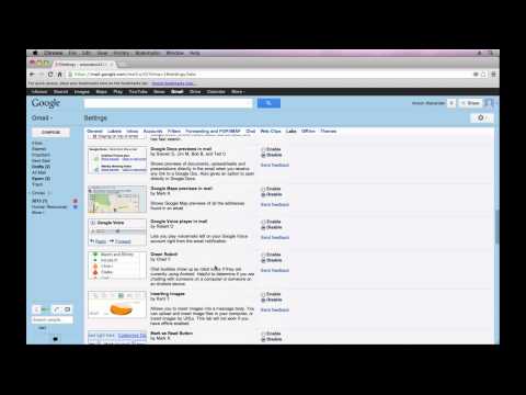 Gmail Tutorial 2013 - Gmail Labs (Part 6) Video
