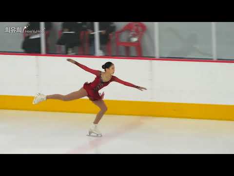 [4K60p] 남새봄 Saebom NAM FS | 제 8회 과천시회장배 빙상경기대회 | 4급 중2여자 #01 | 푸른중2