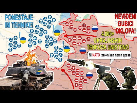 RUSKI UDAR KOJI MIJENJA SVE: Rusi UNIŠTILI pola svih Ukrajinskih NATO tenkova!