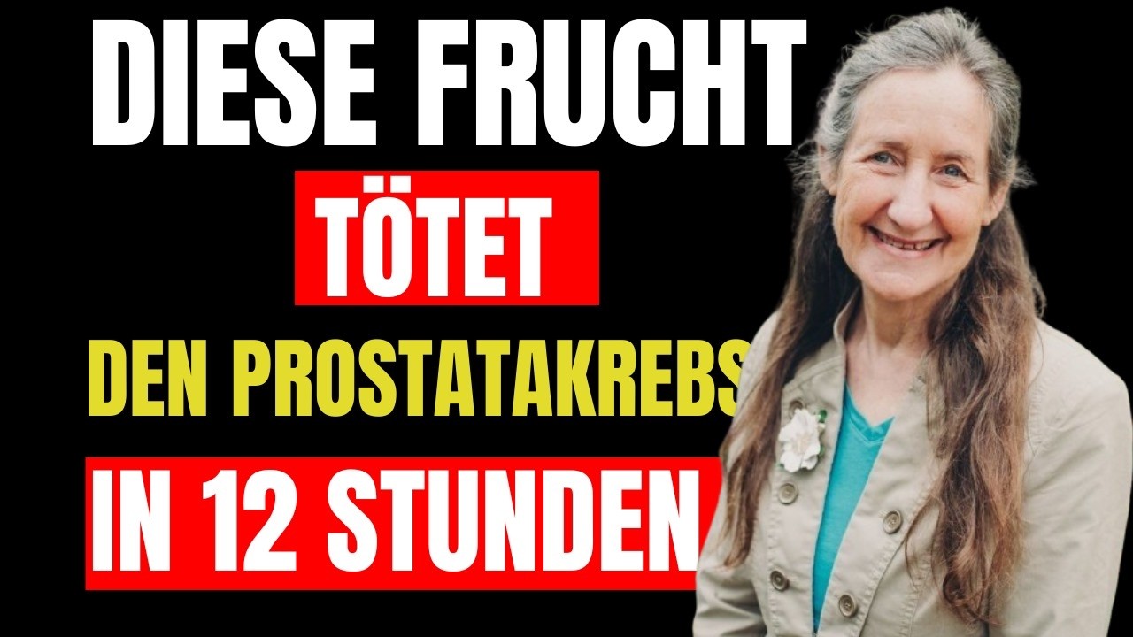✅ Nur 1 Frucht Reduziert das WACHSTUM Ihrer PROSTATA | Dr. Barbara Oneill