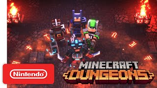 Nintendo Minecraft Dungeons: Cross-Platform Play anuncio