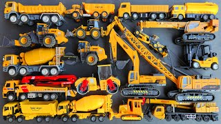 Excavator, Wheel Loader, Road Roller, Dump Truck, Compactor, Concrete Pump Truck, Mixer Truck, Crane