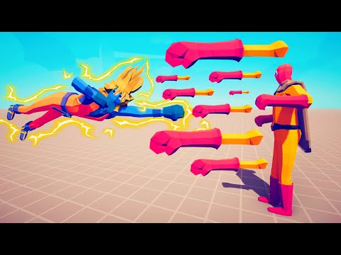 GOKU vs SAITAMA - Totally Accurate Battle Simulator TABS