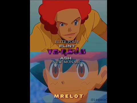 Flint Vs Ash | Infernape F.P Vs  Bond Greninja 🐐👑🔥