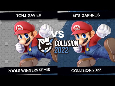Collision 2022 - Xavier (Mario) vs Zaphros (Mario) - Pools - Winners Semis