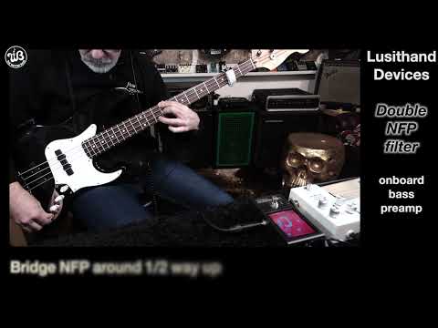 Lusithand Devices- Double NFP filter Bass preamp.