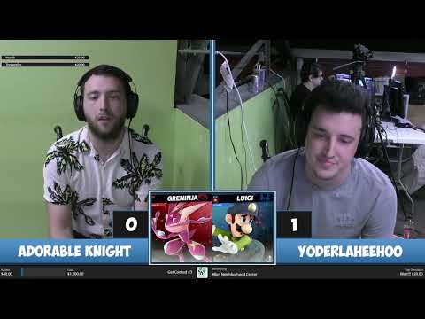 Get Cooked 3: Adorable Knight (Greninja) vs Yoderlaheehoo (Luigi)