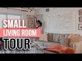 SMALL APARTMENT LIVING ROOM TOUR