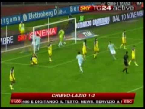 Calcio 2009 : J09 : Chievo Verone - Lazio Rome : 1-2