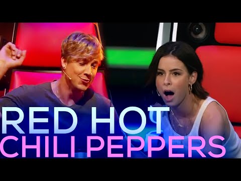 RED HOT CHILI PEPPERS COVERS ON THE VOICE | BEST AUDITIONS