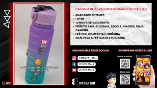 Garrafa de Água com Marcador de Templo 1L