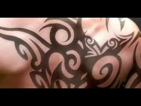 Tribal tattoos for men on back Video