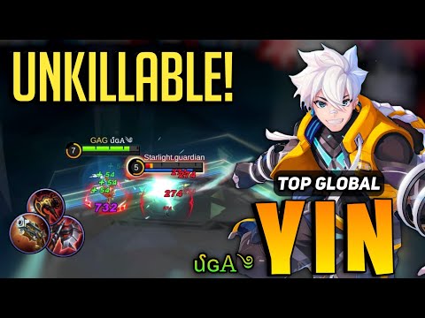 Hyper Yin M World Perfect Gameplay [ Top Global Yin Best Build ] By մɢᎪ༄- Mobile Legends