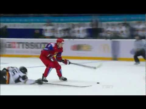 Russia - Germany 7:0 U20 IIHF WJC 2013 █ Россия - Германия Молодежный чм