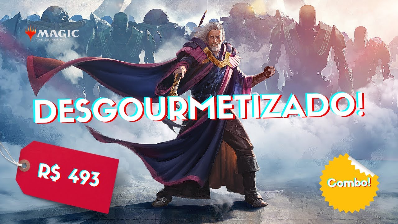 🧙‍♂️🌪️ Desgourmetizei o Deck do URZA para você fazer em casa! 🧙‍♂️🌪️