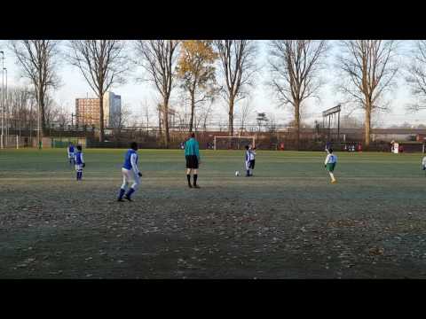 LMO JO11-2 - Maasstad Tediro JO11-1 op 26-11-2016 | 2e helft en penaltys