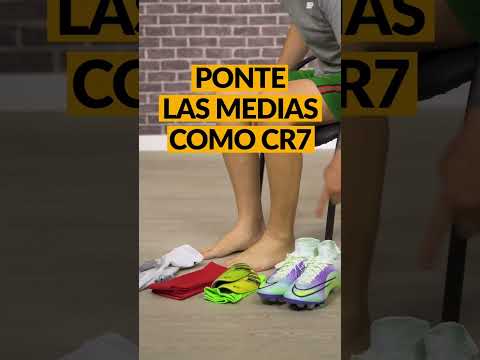 PONTE LAS MEDIAS COMO CRISTIANO RONALDO 🧦🇵🇹 #shorts #cristianoronaldo #cr7