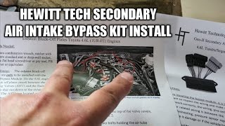 How To Install Secondary Air Injection System Bypass Kit on Tundra, Sequoia, GX460, LX570