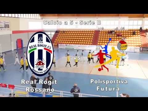 Sintesi:: Real Rogit- Polisportiva Futura (Campionato Calcio A5  Serie B) 21/02/2016