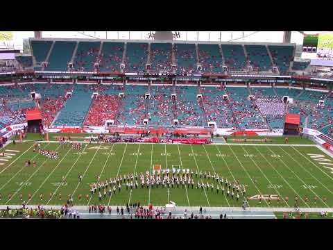 The 2017 University of Miami Frost Band of the Hour - Sept 2nd Pregame Home opener