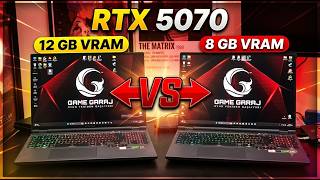 RTX 5070 12GB vs RTX 5070 8GB Karşılaştırması - Game Garaj Slayer R9T-