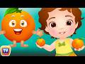 Orange Song Fruit Learn Fruits For Kids Educational Songs Nursery Rhymes By ChuChu TV