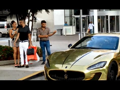 GOLD DIGGER Prank: Gold Maserati "I Can Take Your Girl" Part 1 Video