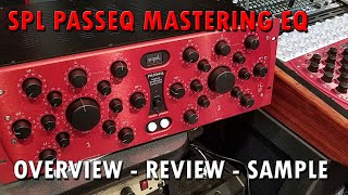 Video thumbnail for SPl PASSEQ Passive Mastering EQ Review 1650 / 1654 by purewaveaudio
