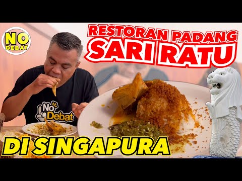 KULIDEL MAKAN PADANG SARI RATU - DI SINGAPURA
