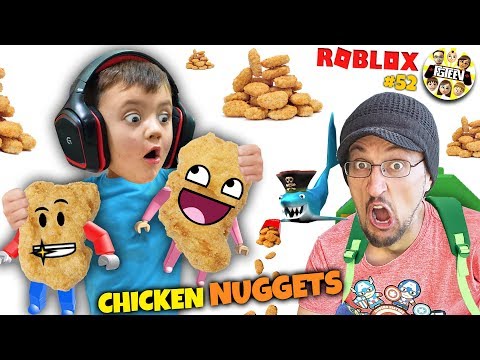 Chicken Nugget Dance Fgteev Roblox 52 - escape shark obby roblox weird the floor is lava