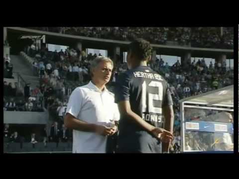 Raffael und Ronny (Hertha BSC - Real Madrid 1:3, Friendly 2011/12)