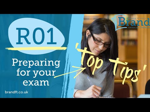 Help preparing for your R01 exam - Study Top Tips