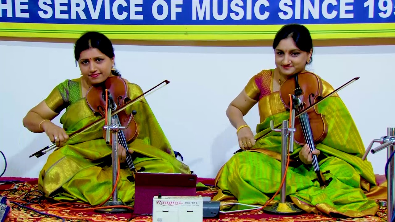 Karnatak Violin Duet by Vid. Sindhu Suchethan & Vid. H.M. Smitha