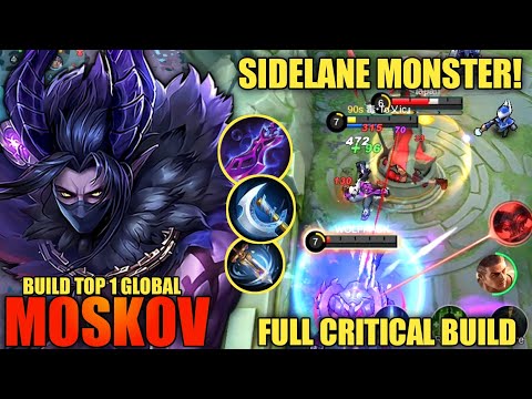 Moskov Full Critical Build | Top 1 Global Moskov Gameplay | Moskov Best Build 2022