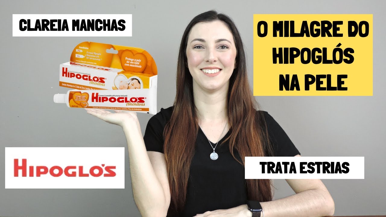 O MILAGRE do HIPOGLÓS na PELE - HIPOGLÓS AMÊNDOAS