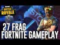 27 Frag Solo Gameplay! - Fortnite Battle Royale Gameplay - Ninja