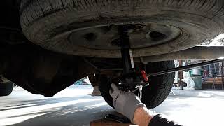 A       Spare Tire Removal 2001-2007 Chevy Silverado