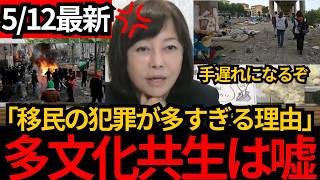 [日本保守党]※多文化共生は嘘!!日本人が苦しむだけ!移民が平気で犯罪を犯す理由とは、、[百田尚樹 有本香]