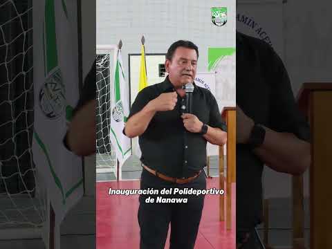 Inauguración del Polideportivo de Nanawa