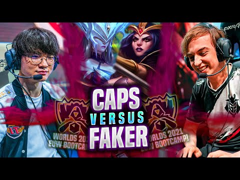 G2 CAPS vs T1 FAKER in WORLDS BOOTCAMP EUW! - G2 Caps Plays Leblanc MID vs Lissandra! |