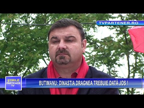 BUTIMANU: DINASTIA DRAGNEA TREBUIE DATĂ JOS !