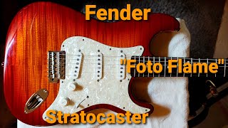 Video thumbnail for The controversial "Foto Flame" Fender Stratocaster by Chris Tompkins