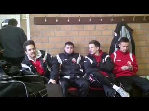 Alphense Boys A1 in de kleedkamer