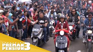 Download lagu Konvoi motor pemain Preman Pensiun 3 [Launching PP3] [14 Des 2015] mp3