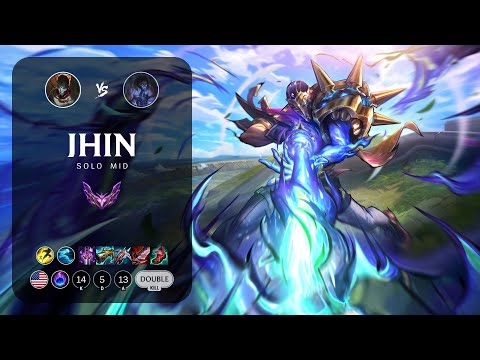 Jhin Mid vs Sylas - NA Master Patch 13.17