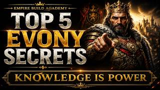 TOP 5 Evony Secrets You NEED to Know in 2026 🔥