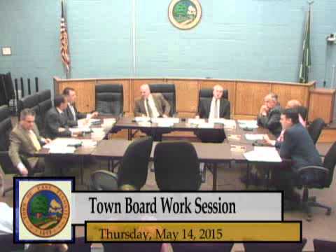 Town Board Work Session 5-14-15
